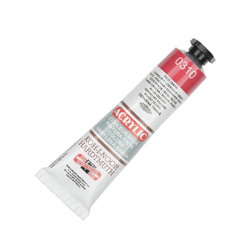FARBY AKR.KOHINOR CIEMNO-CZERWONA 40ML