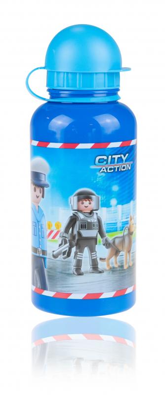 ZESTAW BIDON+ ŚNIADANIÓWKA PL-08 PLAYMOBIL POLICJA