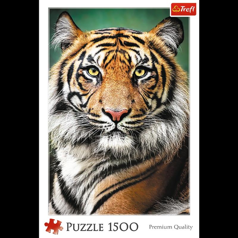 PUZZLE 1500 TREFL PORTRET TYGRYSA