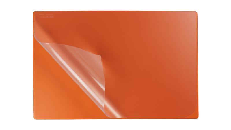 PODKŁAD NA BIURKO Z FOLIĄ 38X58 ORANGE