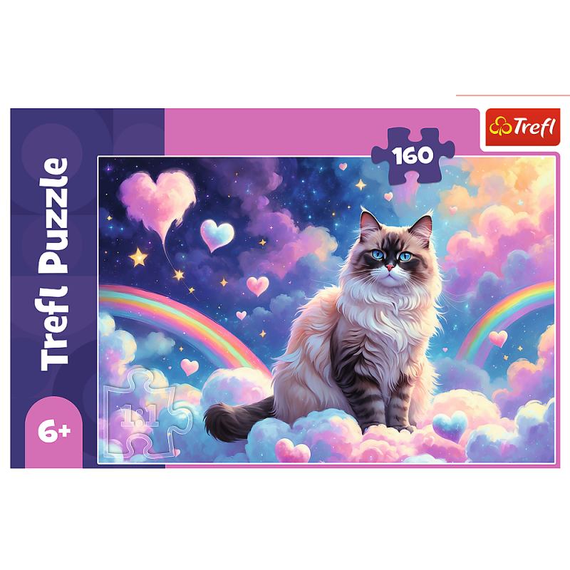 PUZZLE 160 TREFL DOMOWY KOTEK