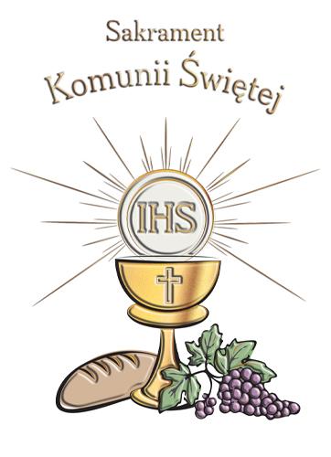 KARNET B6 KOMUNIA HOSTIA JAK CHLEB