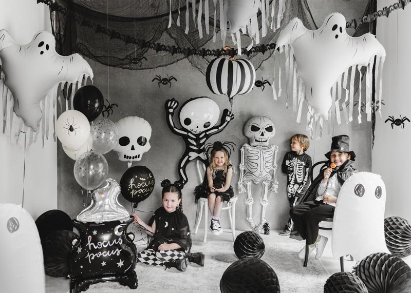 BALON FOLIOWY SZKIELET 84X100CM HALLOWEEN