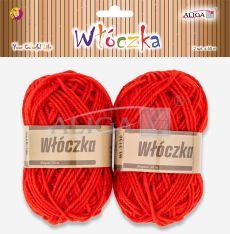 WŁÓCZKA CZERWONA 50M A2 WL-3130