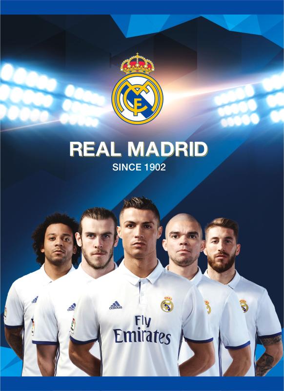 ZESZYT 32K = KOLOR REAL MADRID 3