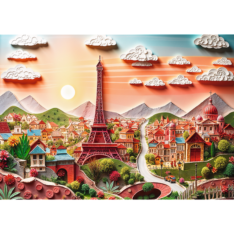 PUZZLE 1000 TREFL PARYŻ