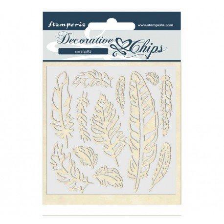 SCRAPKI 14X14CM AMAZONIA PIÓRKA STAMPERIA