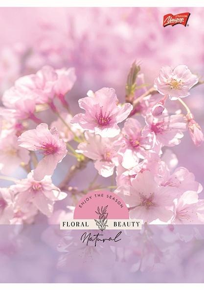 ZESZYT A5/60 # FLORAL BEAUTY LAMINOWANY