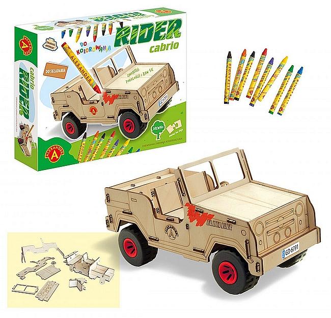 SKŁADAKI DREWNIAKI - RIDER CABRIO