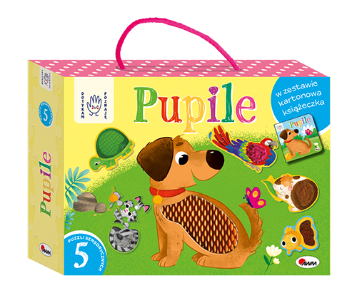 KSIĄŻECZKA DOTYKAM, POZNAJĘ - PUPILE BOX