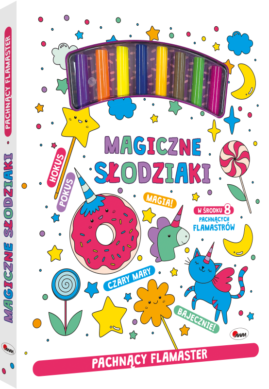 KSIĄŻECZKA PACHNĄCY FLAMASTER MAGICZNE SŁODZIAKI