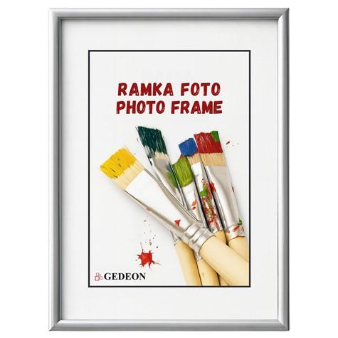 RAMKA 21X29,7 SREBRNA SZKŁO
