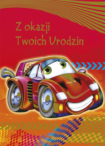 LAURKA A5 POLMAK PRZESTRZENNA URODZINY DZIECIĘCE