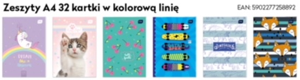 ZESZYT A4/32 = KOLOROWA INTER MIX