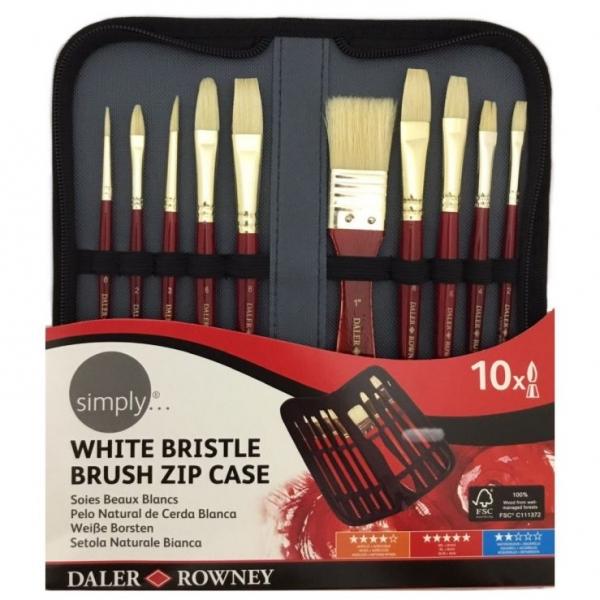 PĘDZLE SIMPLY OIL BRUSH ZIP CASE