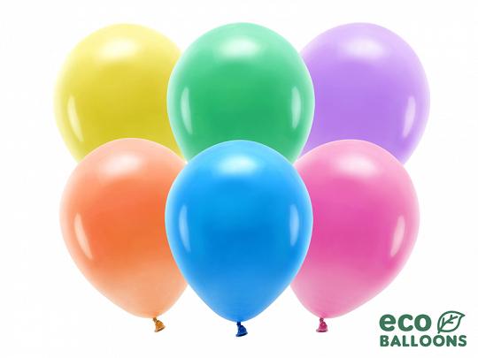 BALONY ECO PASTELOWE MIX KOL. A'100