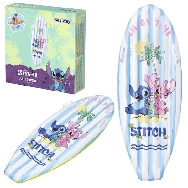 DMUCHANA DESKA SURF RIDER DISNEY STITCH BESTWAY 9104V 114CM