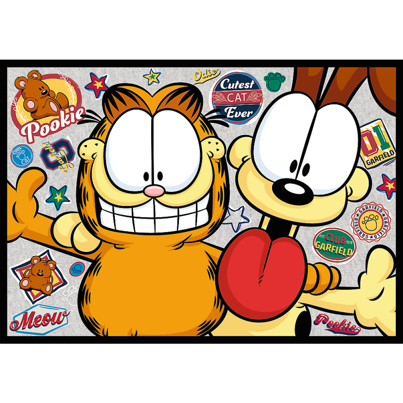 PUZZLE 4X250 TREFL GARFIELD NIE LUBI PONIEDZIAŁKÓW