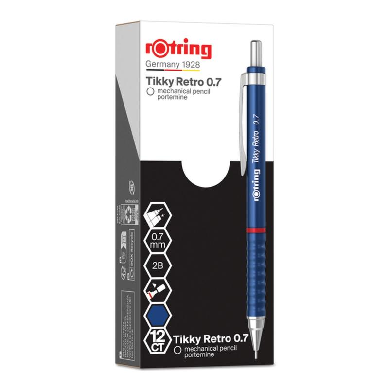 OŁÓWEK AUTOMATYCZNY ROTRING TIKKY RETRO BLUE MP 0.7
