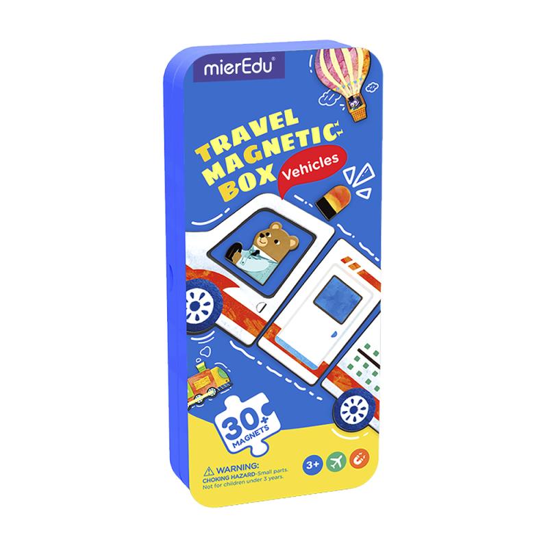 PUZZLE MAGNETYCZNE PODRÓŻNE - POJAZDY