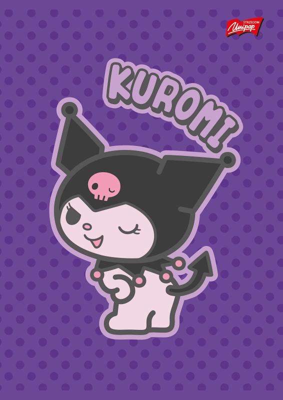 ZESZYT A5/32# LAMINOWANY KUROMI