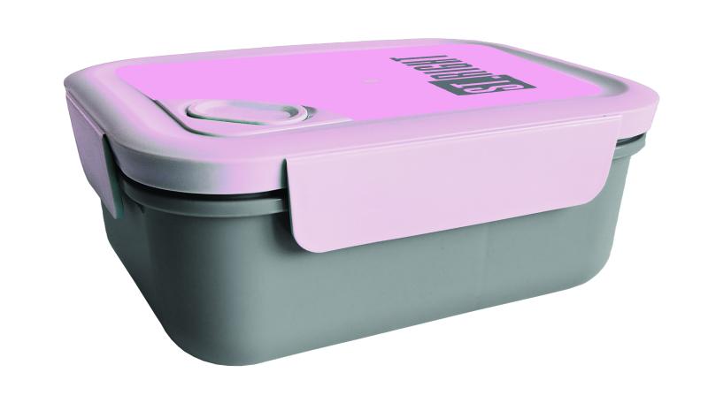 ŚNIADANIÓWKA STRIGHT PINK GREY