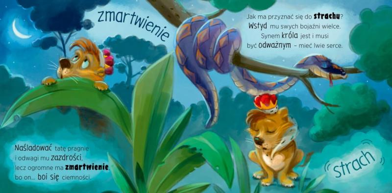 KSIĄŻECZKA ACH TE ZWIERZAKI LWIĄTKO KSIĄŻĄTKO 2022