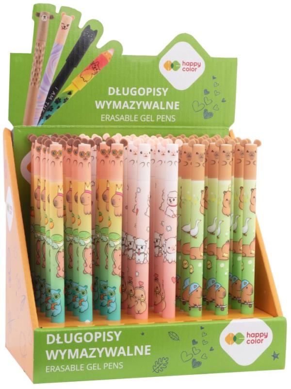 DŁUGOPIS WYMAZYWALNY KAPIBARA KAPI FUN 0.5MM NIEBIESKI A/40 GDD