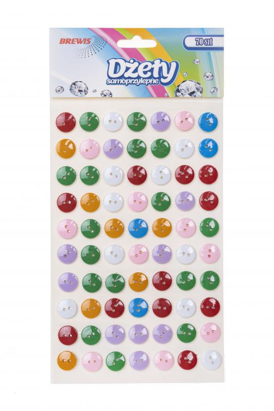 DŻETY SAMOPRZYLEPNE GUZIKI DS105