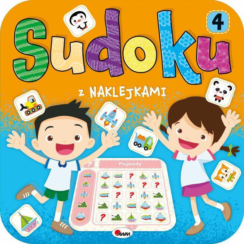 KSIĄŻECZKA SUDOKU Z NAKLEJKAMI 4