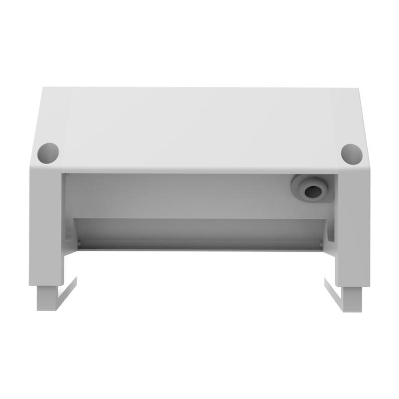 POWER DESK TYP E BIAŁY BANER