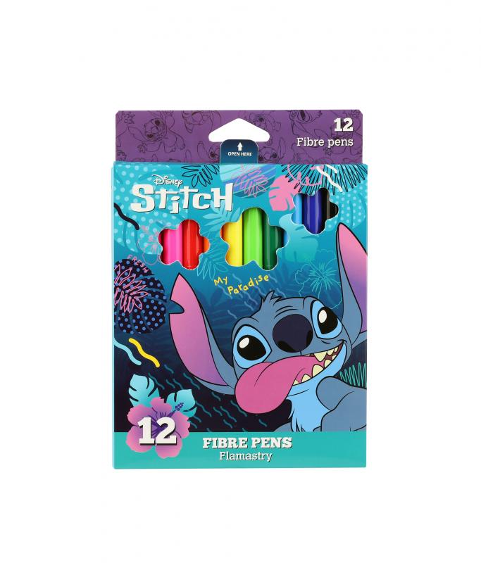 FLAMASTRY 12 KOL. - STITCH DISNEY CORE