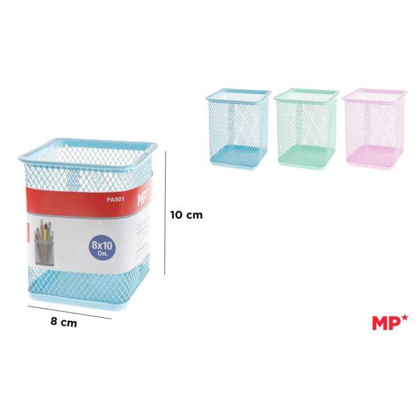 KUBEK SIATKA KWADRAT KOLOR PASTEL MP