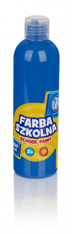 FARBA SZKOLNA ASTRA 250ML C.NIEBIESKA