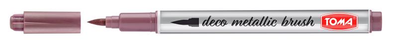 PISAK METALLIC BRUSH CZERWONY