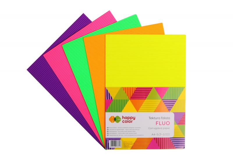 TEKTURA FALISTA FLUO A4/5 GDD 5KOL