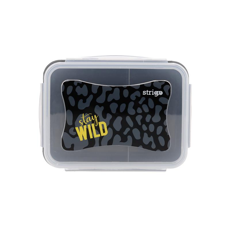 ŚNIADANIÓWKA STAY WILD CZARNA STRIGO