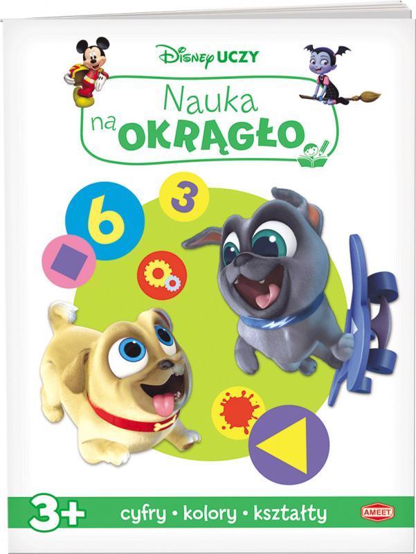 KSIĄŻECZKA DISNEY UCZY Junior. NAUKA NA OKRĄGŁO