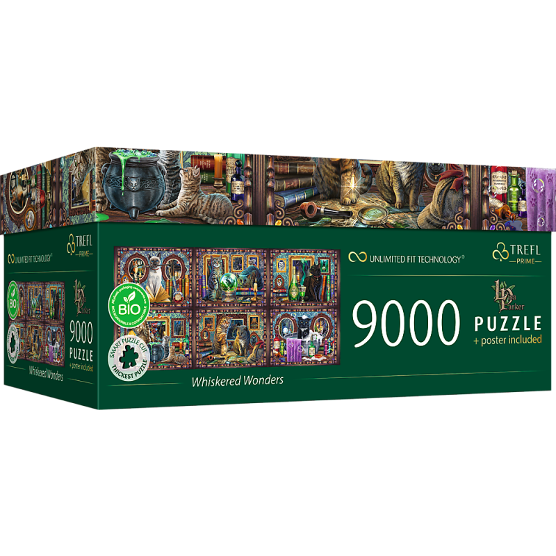 PUZZLE 9000 TREFL WHISKERED WONDERERS