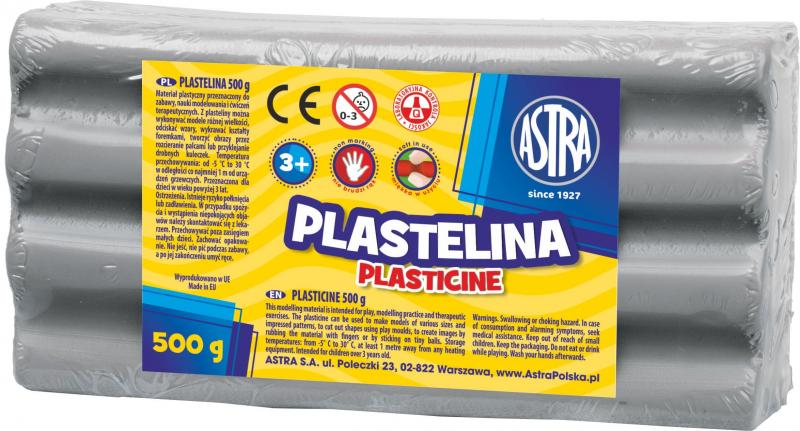 PLASTELINA 500G ASTRA POPIELATA