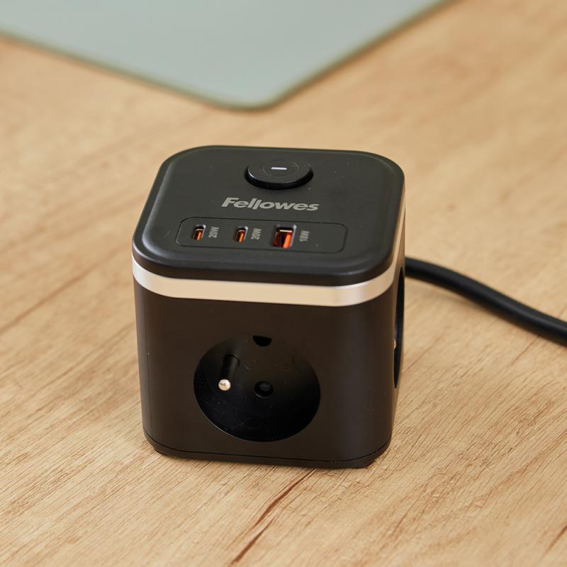 POWER CUBE TYP E CZARNY BANER