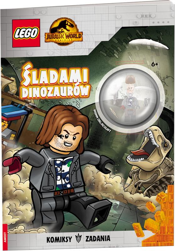 KSIĄŻECZKA LEGO JURASSIC WORLD. ŚLADAMI DINOZAURÓW