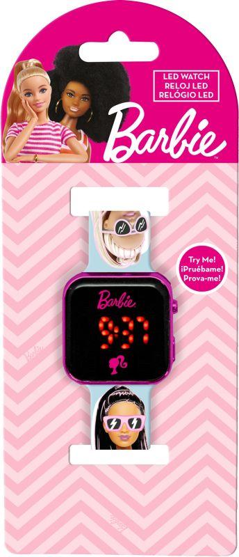 ZEGAREK LED Z KALENDARZEM BARBIE