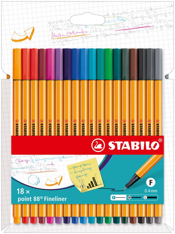 CIENKOPIS STABILO POINT 88 A18