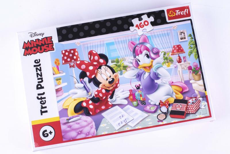 PUZZLE 160 TREFL DZIEŃ Z PRZYJACIÓŁKĄ-MINNIE