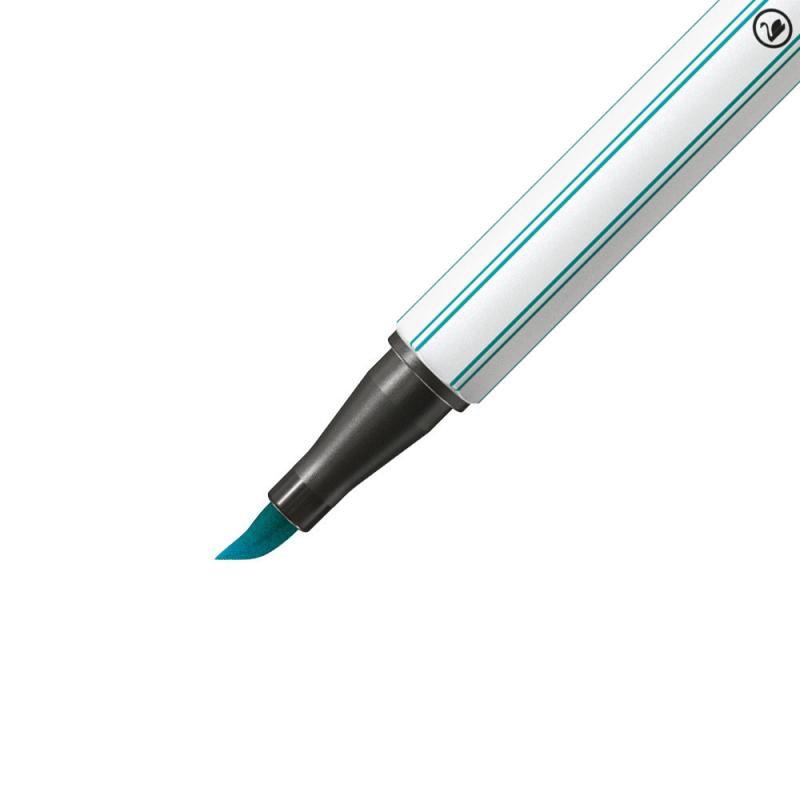 PISAKI STABILO 68 BRUSH TURKUSOWY