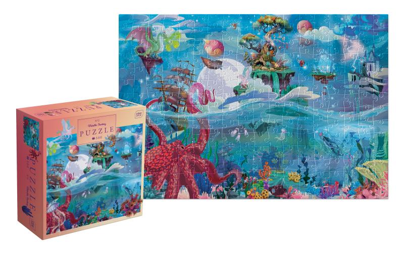 PUZZLE 500 METALLIC FANTASY WONDERLAND