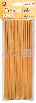 SŁOMKI NATURALNE SL-9626 22CM 50SZT