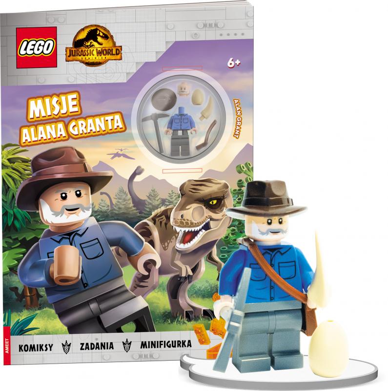 KSIĄŻECZKA LEGO JURASSIC WORLD. MISJE ALANA GRANTA