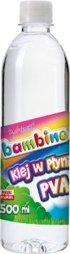 KLEJ W PŁYNIE PVA BAMBINO 500 ml.